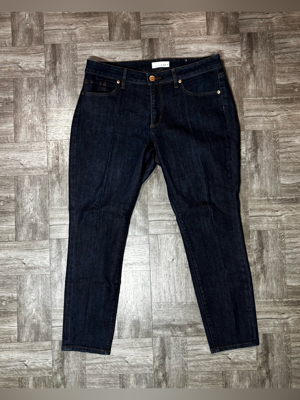 Women’s Made And Loved LOFT Curvy Skinny Jeans Size 30/10